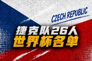 捷克世界杯26人名单：希克、绍切克、克雷伊奇在列，金斯基落选配图