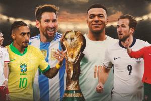 世界杯48强身价：法英15亿欧断层前2 西葡德前5 阿根廷第8挪威第9配图